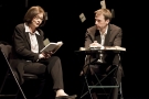 Lecture-spectacle "Cent ans de premiers romans" : Macha Méril et Laurent Menez 6©Lavalimages